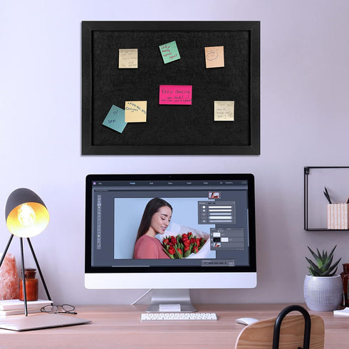TORASO Cork Board Bulletin Board, 11“x14.5” - 2p Cork Boards for Walls with Pins, Eye Bolts, Screws