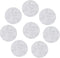 uxcell 8pcs 3 Inch Round Adhesive Backed Felt Non-Slip Furniture Pads for Household Applications, Light Grey