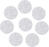uxcell 8pcs 3 Inch Round Adhesive Backed Felt Non-Slip Furniture Pads for Household Applications, Light Grey