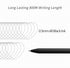 Kaco FIRST Gel Ink Pens, Pack of 2 Cute Stationery Heart Pen Set with 4 Black Refills, Quick Drying, School Supplies