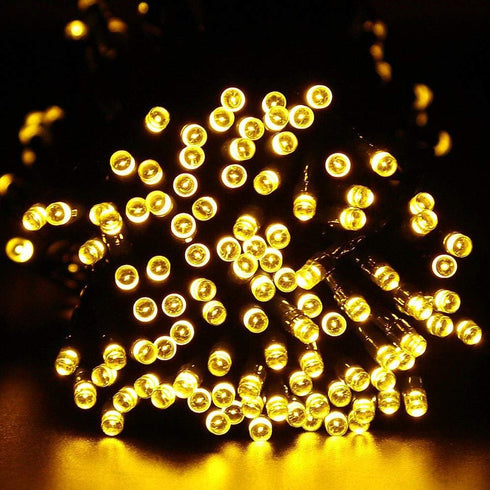 200LED 72Ft 8 Solar String Lights Outdoor - Modes Waterproof Starry Fairy Lights for Patio Garden Wedding Party
