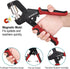 Spurtar Grommet Tool Kit, 3/8'' Handheld Grommet Kit with 10mm Hollow Punch and 500pcs Eyelets for Leather Fabric