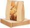 Foranda 100 Pack Small Paper Bread Bags for Homemade Sourdough Bread, 7x311.5 Inches