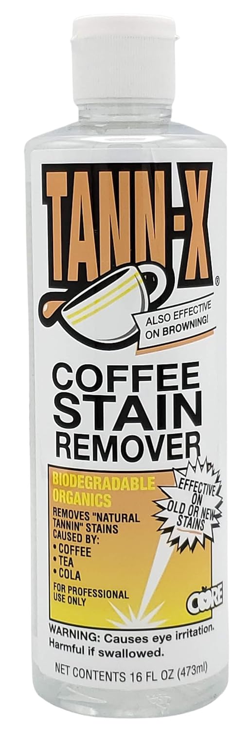 Tann-X Coffee Stain Remover for Carpet and Upholstery - 1 Pint, 1 Count