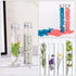 PATIKIL 40Pcs 110ml Plastic Test Tubes with Screw Caps, 155x33mm Tubes for Scientific Experiments and Party Decoration