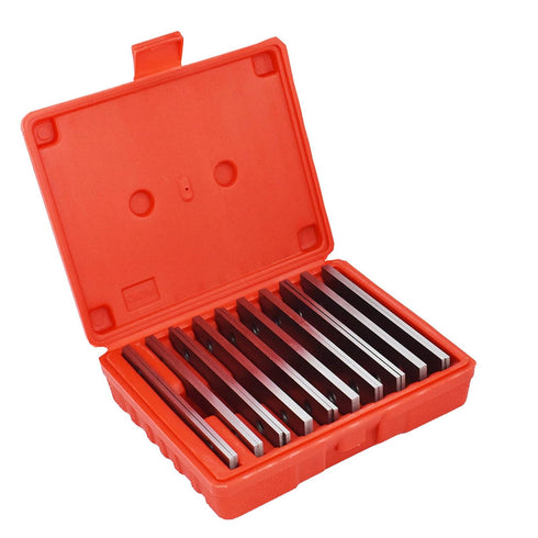 kimllier 10 Pairs 1/8 x 6 Inch Steel Parallel Set, High Accuracy Gage Gauge Block Machinist Tool Set