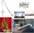 Gzrlyf Cross Bookmark, Glow in The Dark Book Markers for Book Lovers, Christian Gifts (Luminous Bookmark)