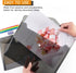 Tamaki 6 Pack Clear Plastic Envelopes, Poly Document Folders for Home, Work, Office Organization, Letter/A4 Size (Dark