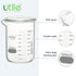 Utile Beaker Set, 1pc Low Form Heavy Duty Glass Beaker, 4000mL, Borosilicate 3.3 Glass