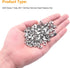 100 Pieces 2020 Series T Nuts, M5 T Slot Nut Hammer Head Fastener, Nickel Plated Carbon Steel