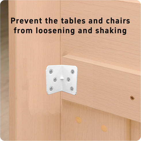 bociloy 12PCS 36x26x26mm 90 6 Metal Corner Braces, Degree L-Shaped Support Brackets, Holes Right Angle Shelf Brackets