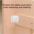 bociloy 12PCS 36x26x26mm 90 6 Metal Corner Braces, Degree L-Shaped Support Brackets, Holes Right Angle Shelf Brackets