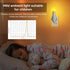 120V 100% LowBlueLights Amber Night Light: Plug-in LED Blocks Blue Light for Sleeping, Nursery and Preserving Melatonin