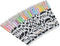 Yansanido 24 Pcs Kawaii Cow Design Gel Pen, 12 Colors for Office School Home Travel and Gift