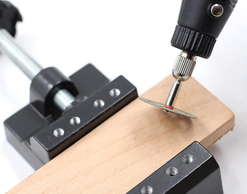 12 Pcs Cut-Off Wheel Holder Screw Mandrel, 1/8 Shank, Compatible with Most Rotary Tool Accessories