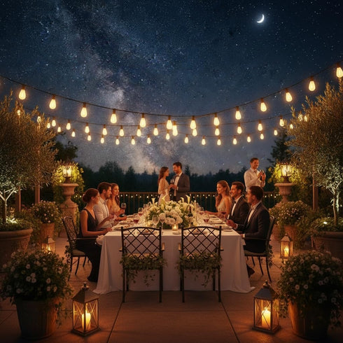 120FT 30+2 S11 Bulbs,Ultra Commercial 2700K smareal Outdoor String Lights, LED Patio Lights with Shatterproof Edison