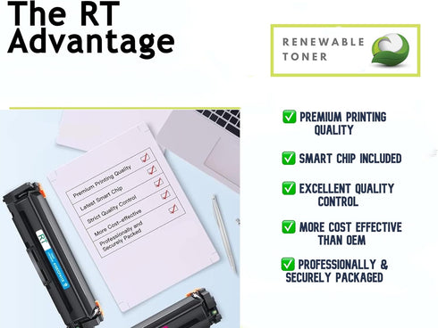 C540H1KG High Yield Toner Cartridge Compatible Replacement for Lexmark C540, C543, C544, X543, X544 Printers (Black)