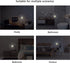 Burbuja 0.2W Tropical Flowers LED Night Light Plug into Wall Star-Shaped Nightlight Dusk to Dawn Auto Sensor