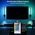 Set 2 BUTHY Battery Operated Wall Sconce of with Reading Spotlights, RGB Rechargeable LED Wall Lights with Remote