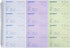 IWIZPRINT 3-Part 5-1/2" 11" 100 Sets 4 Copies(1-Pack) Money and Rent Receipt Book Carbonless x Spiral Bound per Book