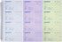 IWIZPRINT 3-Part 5-1/2" 11" 100 Sets 4 Copies(5-Pack) Money and Rent Receipt Book Carbonless x Spiral Bound per Book
