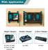 2 Pack Makita Charger Holder, Charger Mount for DC18RC DC18RD DC18RA DC18RF DC18SC DCB18SD DC18SF Chargers