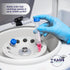 Conical Centrifuge Tubes 15mL, 50 Pack Plastic Test Tube with Screw Caps, Sterile Test Tubes with Lids