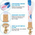 EcoVision Cute Keychain Lanyards for Keys - Wristlet Key Lanyard for Women with 2 Keyrings.