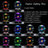 3d 80mm 3.15inch Solar System Model Crystal Ball - Outer Space Astronomy Gifts Room Decor Crystal Sphere Unique Gifts