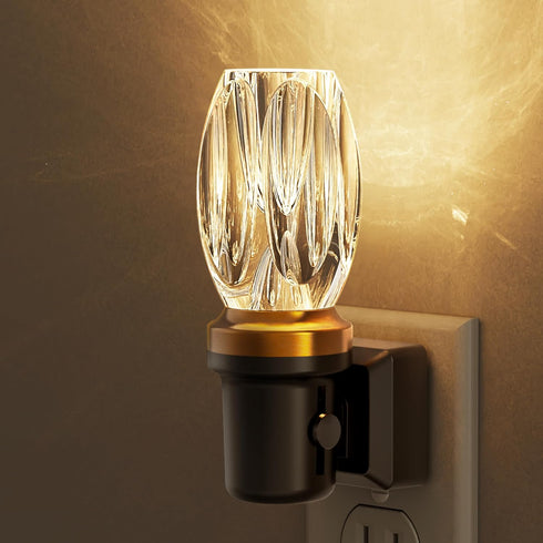 L LOHAS LED Night Light, Dimmable Night Lights Plug into Wall, Automatic