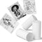 Genuine Self-Adhesive Thermal Printer Stickers, Compatible with PM290C Mini Sticker Printer, Black