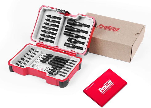 Impact Driving Accessory Set, 26-Piece, Industrial Strength, 1/4" Hex Shank