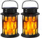 Solar Lights for Outside, Upgraded Solar Lanterns Flickering Flame Outdoor Waterproof Hanging