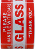 HYBSK 2x3 inch Handle with Care Thank You Glass Stickers, Adhesive Label, 300 Per Roll