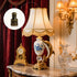OMOBANU 2PCS 1/4-27 Chess Finials for Lamps Antique Bronze Compatible with Thread Lamp Finials Decorative Screw Cap