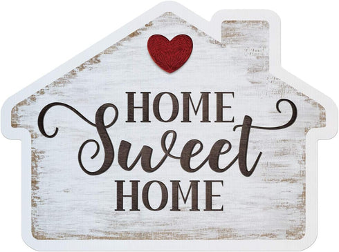 Calendars and More, Inc. Real Estate Social Media Testimonial Photo Prop Signs - House Shape (1 Sign)