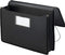 Smead Poly Wallet, Accordion File Organizer, Legal Size, Black, 5-1/4 inch Expansion