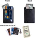 PU Leather ID Badge Card Holder - Vetoo 10 Pack Vertical ID Badge Holders with Detachable Lanyard/Strap