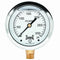 Winters 2-1/2" Dial Size, Liquid Filled Industrial Pressure Gauge, Brass Internals, 304 Stainless Steel Case, Single Scale 0-3,000 psi, 1.5% Acc, 1/4" NPT Bottom Mount, Glycerin Filled Pressure Gauge