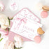 SMUAENSS 24 Pack Pink Bow Thank You Cards, Bowknot Bridal Shower Greeting Card with Envelopes and Stickers for Birthday