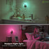 180 L LOHAS LED Night Lights Plug into Wall, Changing RGB Night Light with Dusk to Dawn Sensor, Rotatable Bubble