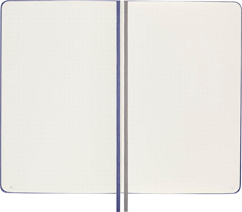 Moleskine Art Logbook, Hard Cover, Large (5" x 8.25"), Dotted, Lavender Violet, 160 Pages