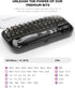 Precision Screwdriver Set - 48 in 1 screwdriver bit set Magnetic Small Screwdriver Set with Case, mini screwdriver set for Computer, Laptop, iPhone, MacBook, PC, Game Console, Eyeglass by RARTOP