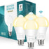 Motion Sensor Light Bulbs, Dusk to Dawn, 13W 100W Equivalent, Movement Activated