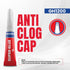 4 Gram x 8 Strong Super Glue All Purpose with Anticlog Cap, Fast & Strong Adhesive for DIY Crafts