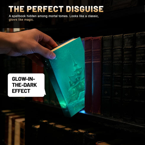 28 4-Color Dimmable Magic Book Night Light Offline Voice Control, Soothing Sounds & White Noise, LED, Rechargeable