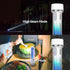 Rechargeable RGB Flashlight Super Bright LED Battery Powered with 9 Modes & IPX7 Waterproof for Emergencies