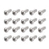 uxcell M8x20mm Torx Security Machine Screw, 20pcs Pan Head Screws, 304 Stainless Steel Fasteners Bolts