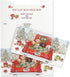 Set 6 (3 3 5/8" 7" Red Truck Puppy Cash Christmas Card Holders by Susan Winget, of Holiday Money Cards Designs), x