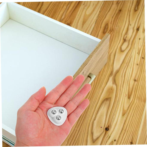 8pcs Stainless Steel Adhesive Caster Wheels Rotating Furniture Rollers for Storage Boxes and Home Hardware Self